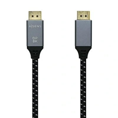 Afbeelding van AISENS A149 0434 DisplayPort kabel 0,5 m Zwart, Grijs