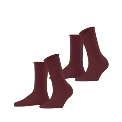 Afbeelding van Esprit Basic PURE 2PACK UNI Sokken, Dames, Maat: 35 38, Shadow red