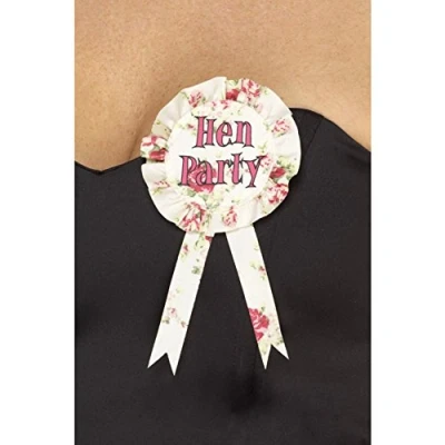 Afbeelding van Smiffys Vintage Bride to Be Rosette Kostuum Accessoire Multicolours