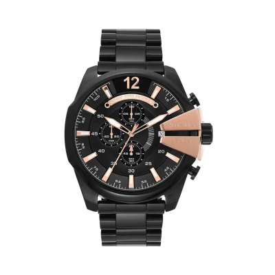 Afbeelding van Diesel heren Horloge Master Chief DZ4309 in de kleur Zwart