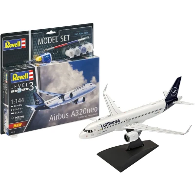 Afbeelding van Revell Model Set Airbus A320neo Lufthansa New Livery