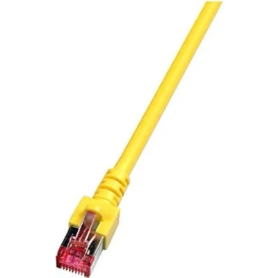 Afbeelding van Cat6 netwerkkabel 0.25 meter Geel