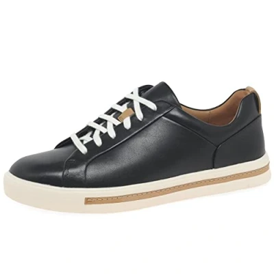 Afbeelding van Clarks UN MAUI LACE Sneakers laag, Dames, Maat: 41.5, Black Leer