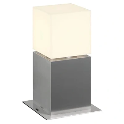 Afbeelding van SLV 1000344 SQUARE POLE 30 Staande buitenlamp Energielabel: E (A G) LED vast ingebouwd 20 W RVS
