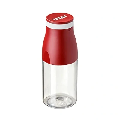 Afbeelding van Tatay Urban Drink Drinkfles, 400 ml, lekvrij, Tritan, BPA vrij, breukvast, laat geen smaak of geur achter, vaatwasser en magnetronbestendig, bordeauxrood