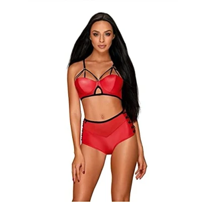 Afbeelding van Obsessive SETS Leatheria Two Pieces Set L/xl