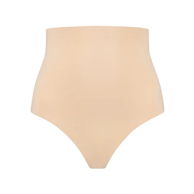 Afbeelding van Bye Bra Waist Control Hoge Taille String Beige Xl