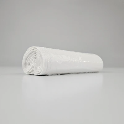 Afbeelding van Witte Vuilniszakken 300 Zakken 30 Liter HDPE 50cm x 60cm (Witte Pedaalemmer Zakken, Kleine Afvalbak Vuilniszakken)