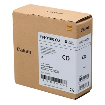 Image de Canon PFI 3100 PGY 160 ml gris photosensible original réservoir d&#039;encre pour imagePROGRAF PRO 2600, 4600, 6600