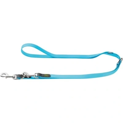 Afbeelding van Hunter Verstelbare Hondenriem Convenience Turquoise