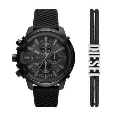 Afbeelding van Diesel SET Chronograaf, Heren, Maat: One Size, Black