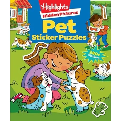 Afbeelding van Highlights Sticker Hidden Pictures Pet Puzzles