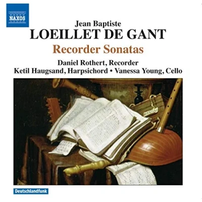Afbeelding van Daniel Rothert, Ketil Haugsand, Vanessa Young Loeillet De Gant: Recorder Sonatas (CD)