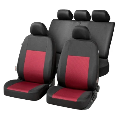 Afbeelding van WALSER Belmont 2VS 13391 Stoelhoes Rood / Zwart Polyester voor en achter