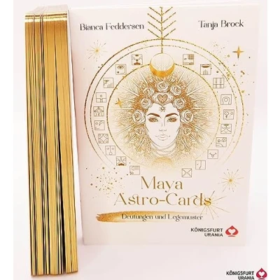 Afbeelding van Maya Astro Cards: 44 astrologische Orakelkarten mit Booklet