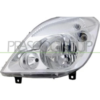 Afbeelding van PRASCO ME9194934 Koplampen Links H7/H7/H7 Transparent Met mistlampen voor rechtsrijdend verkeer elektromotor regelmotor LWR