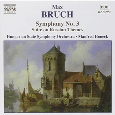 Afbeelding van Hungarian State Orchestra, Manfred Honeck Bruch: Symphony No.3 / Suite On Russian Themes (CD)