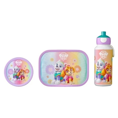 Afbeelding van Mepal Campus Little Dutch lunchset voor kinderen met pop up waterfles, lunchbox en fruitbox Pauzeset school of onderweg Vaatwasmachinebestendig BPA vrij