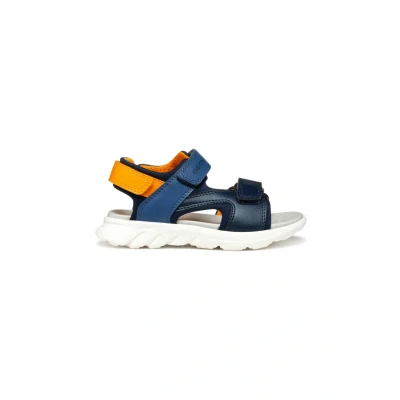 Afbeelding van Geox Outdoorsandalen voor kinderen, Maat: 38, Navy orange Schoenen
