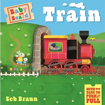 Afbeelding van Baby on Board Board: Train
