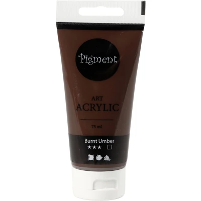 Afbeelding van Acrylverf Burnt Umber Dekkend Pigment Art 75 ml