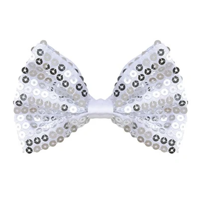 Afbeelding van W WIDMANN MILANO Party Fashion Vlinderdas met pailletten, showgirl, showman, kostuum, accessoires, carnaval, themafeest, Nieuwjaar