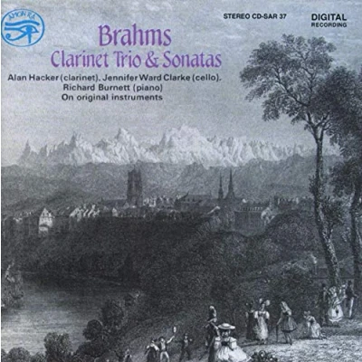 Afbeelding van Hacker, Ward Clarke, Burnett Brahms: Clarinet Trio And Sonatas (CD)