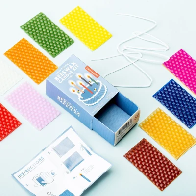 Afbeelding van Bijenwas Kaarsen DIY Set Multi