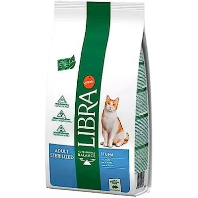 Afbeelding van 8 x 85 g Ultima Sterilized natvoer gratis! Libra12 kg droogvoer Tonijn (12kg)