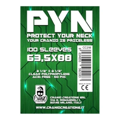 Afbeelding van Cranio Creations CC218 PYN 100 Sleeves 63,5 x 88