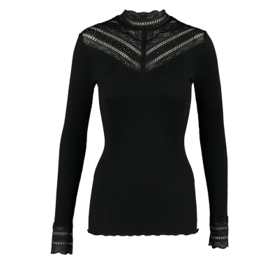 Afbeelding van Rosemunde Longsleeve, Dames, Maat: XS, Schwarz