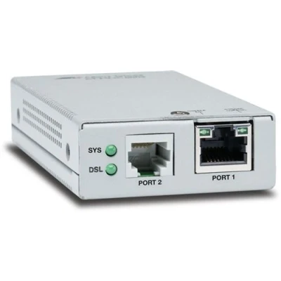 Image de Allied Telesis AT MMC6005 Rallonge réseau 1GbE, Ethernet over VDSL2 10Base T, 100Base TX, 1000Base T jusqu&#039;à 3 km