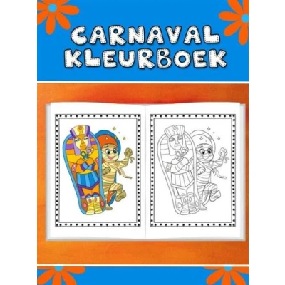 Image de Leuk carnaval kleurboek voor kinderen