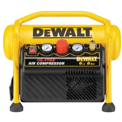 Afbeelding van DeWalt DPC6MRC QS Compressor Olievrij 6 liter Inclusief 5m1 Slang