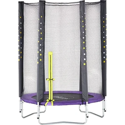 Afbeelding van Plum Stardust trampoline paars 4ft
