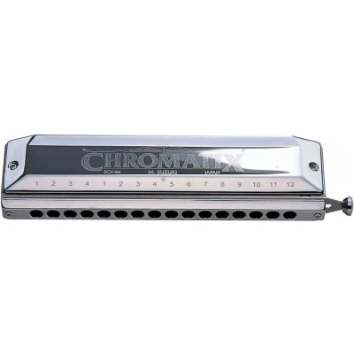 Afbeelding van Suzuki Chromatic SCX 64 C 16 gaats chromatische mondharmonica origineel populair model