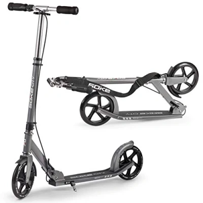 Afbeelding van Soke City grijze scooter