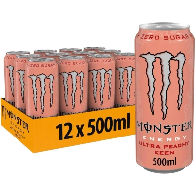 Afbeelding van Monster Ultra Peachy Keen 500ML