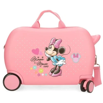 Afbeelding van Disney Joumma Minnie Imagine kinderkoffer, Roze, Koffer voor kinderen