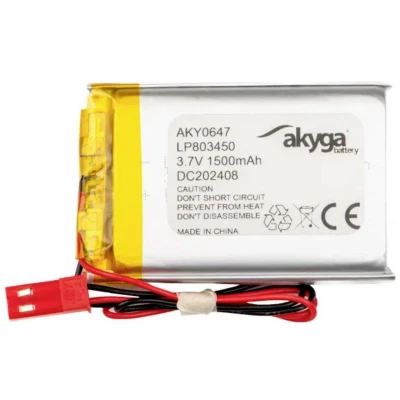 Afbeelding van Akyga LP803450 Accupack Batterijgrootte: Speciaal LiPo 3.7 V 1500 mAh