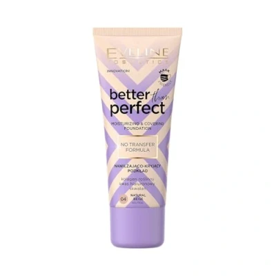 Afbeelding van Eveline Cosmetics Better Than Perfect Moisturizing &amp; Covering Foundation 04 Natural Beige Neutral