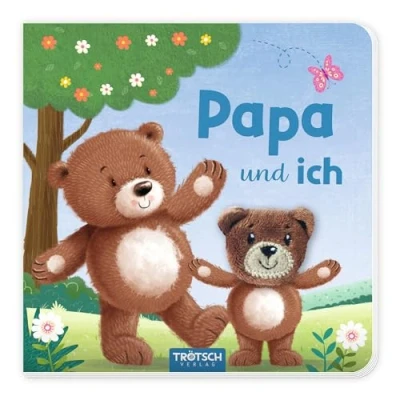 Afbeelding van Trötsch Fingerpuppenbuch Papa und ich