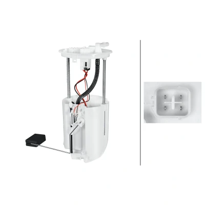 Afbeelding van HELLA 8TF 358 305 971 Brandstoftoevoereenheid Met brandstoftoevoermodule, pakkingen Electrisch Benzine