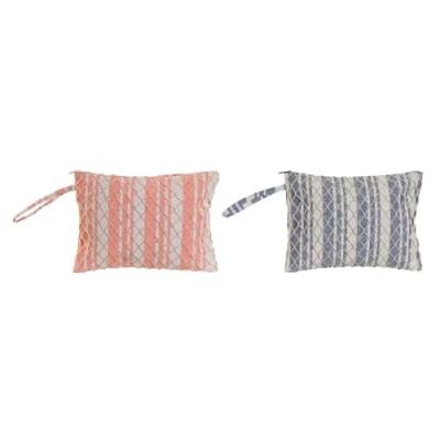 Afbeelding van Reistasje Home ESPRIT Blauw Koraal EVA 26 x 1 18 cm (2 Stuks)
