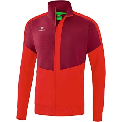 Afbeelding van Erima Heren Squad Worker Jas, wijnrood/rood