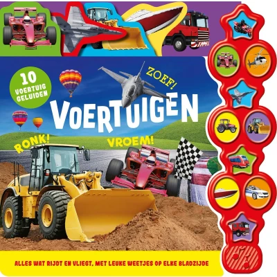 Afbeelding van Overige Merken Geluidenboek Voertuigen