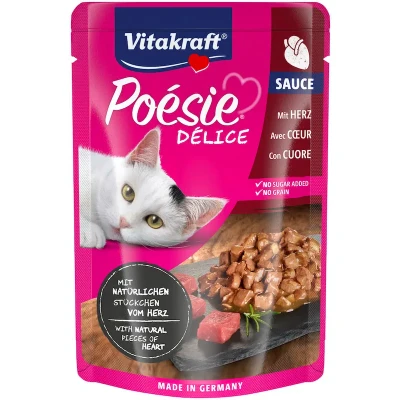 Afbeelding van Vitakraft Poésie Délice hart 85gr