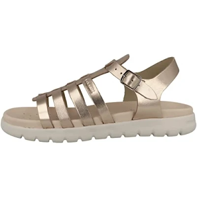 Afbeelding van GEOX J S. SOLEIMA G.B METAL.LEA Brons metaal 37 EU