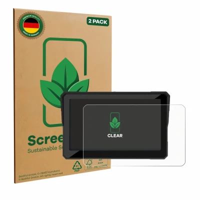 Afbeelding van ScreenLeaf Screenprotector voor Carpuride W702B 7&quot; Duurzame schermbescherming Folie Beschermfolie transparant (2 Stuks)