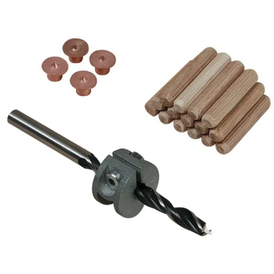 Afbeelding van Wolfcraft deuvelset 8 mm (25 delig)